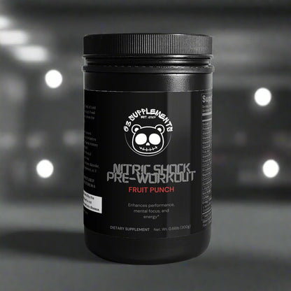 G3 Nitric Shock Pre-Workout Powder (Fruit Punch)