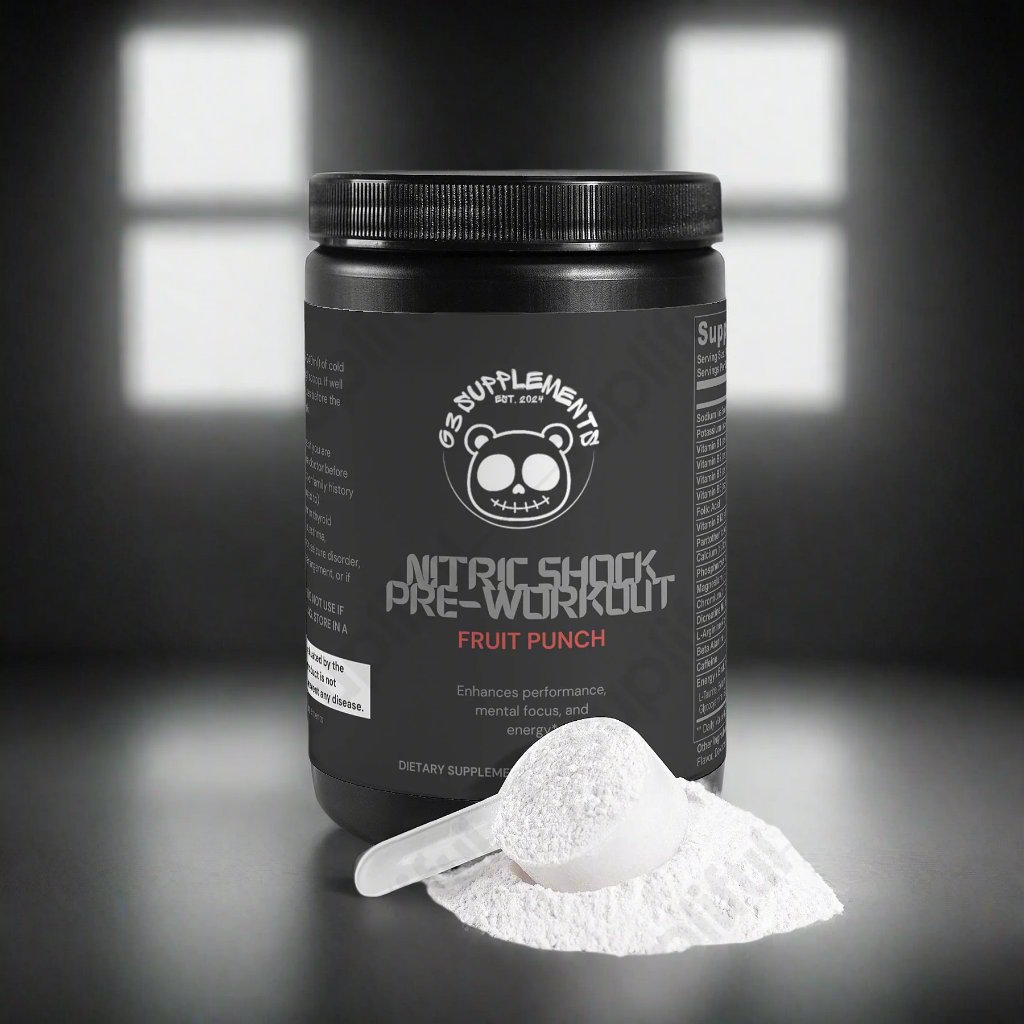 G3 Nitric Shock Pre-Workout Powder (Fruit Punch)